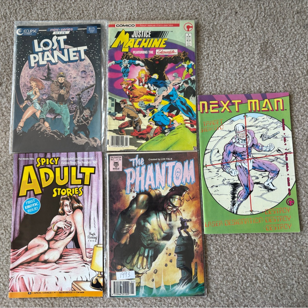 Comic Book Collection - Vibrant Covers